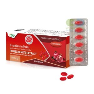 THP POMEGRANATE EXTRACT สารสกัดจากทับทิม 30 แคปซูล