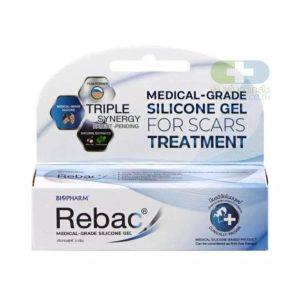 BIOPHARM Rebac รีแบค ซิลิโคนเจล เจลลดรอยแผลเป็น ขนาด 5 กรัม
